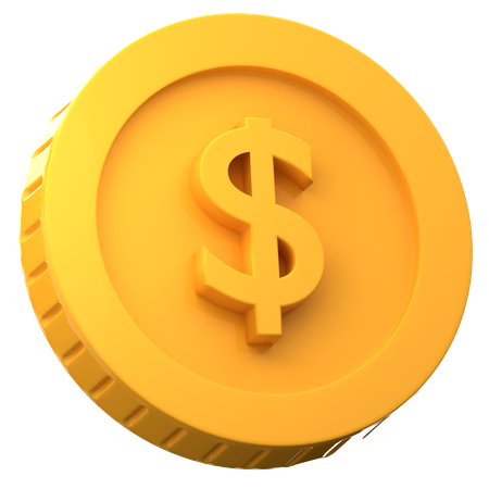 Dólar  3D Icon