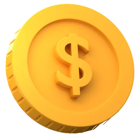 Dólar  3D Icon