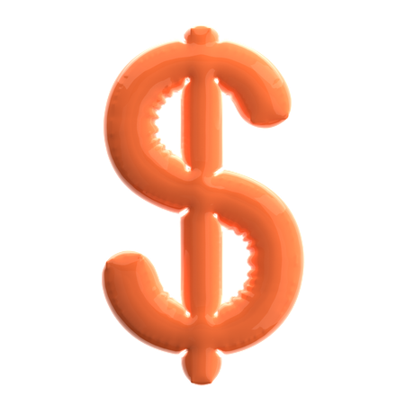 Dólar  3D Icon