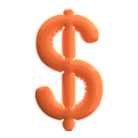 Dólar  3D Icon