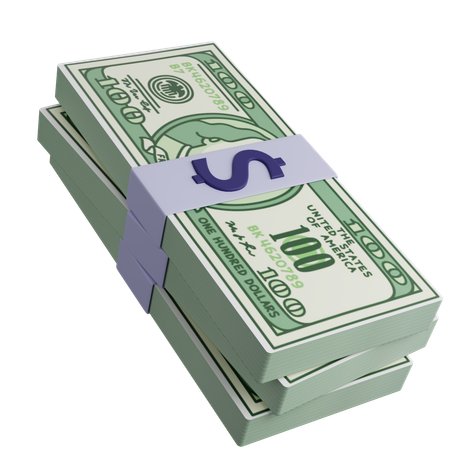 Dólar  3D Icon