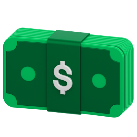 Dólar  3D Icon