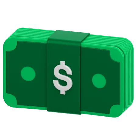 Dólar  3D Icon