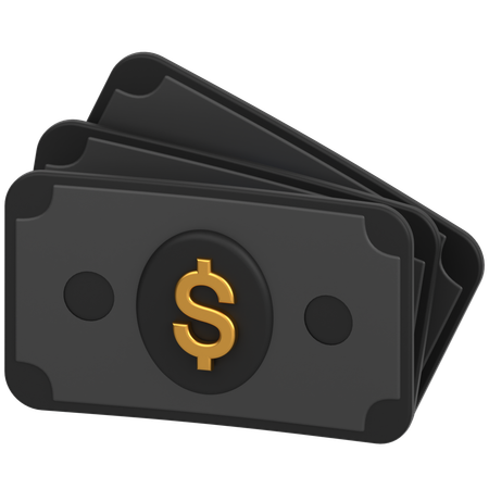 Dólar  3D Icon