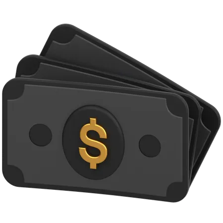 Dólar  3D Icon