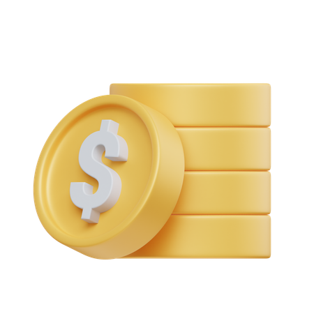 Dólar  3D Icon