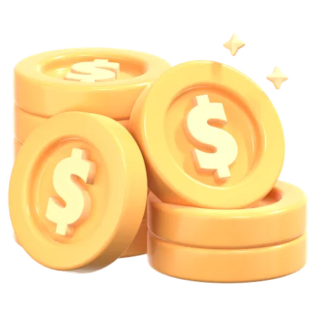 Dólar  3D Icon