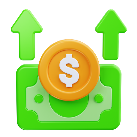 Dólar  3D Icon