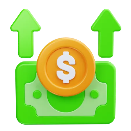 Dólar  3D Icon