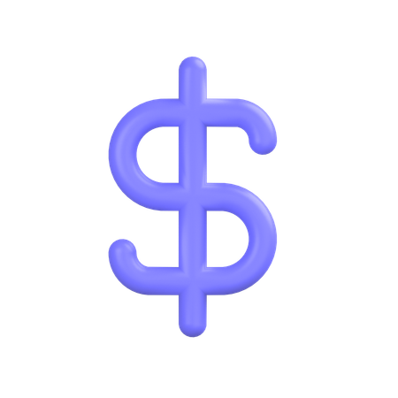 Dólar  3D Icon