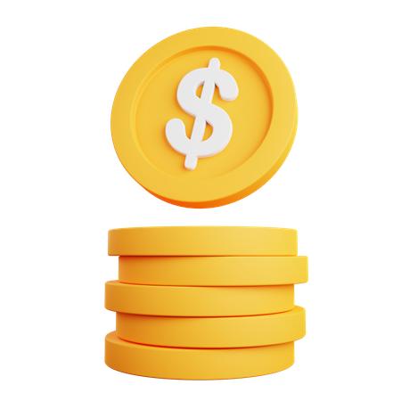 Dólar  3D Icon
