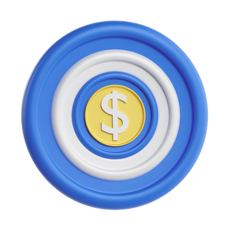 Dólar  3D Icon