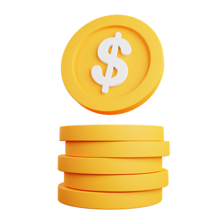 Dólar  3D Icon