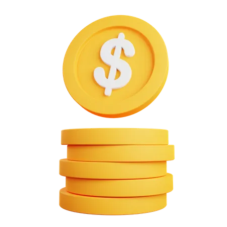 Dólar  3D Icon