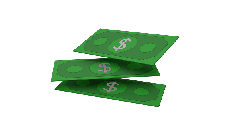 Dólar  3D Icon