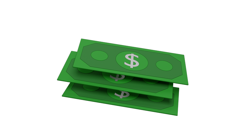 Dólar  3D Icon