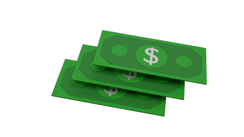 Dólar  3D Icon