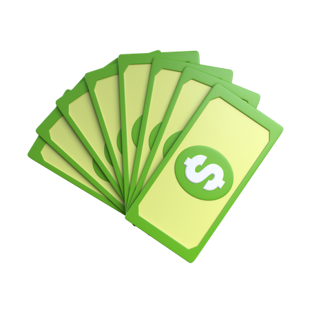 Dólar  3D Icon