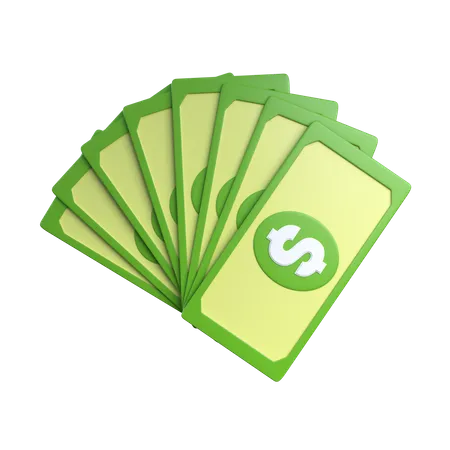 Dólar  3D Icon