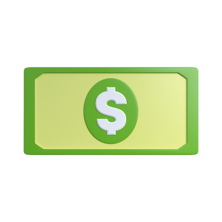 Dólar  3D Icon