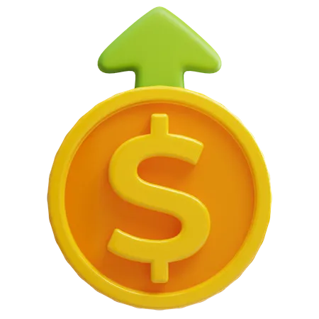 Dólar  3D Icon