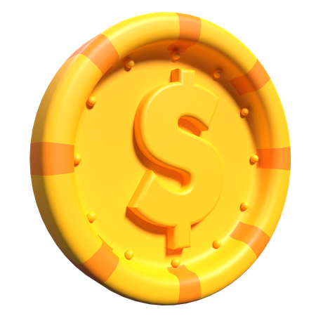 Dólar  3D Icon