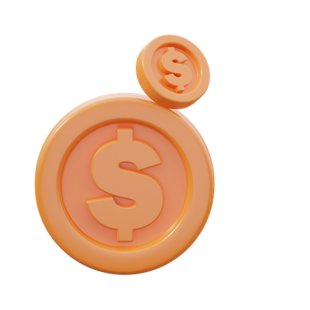 Dólar  3D Icon