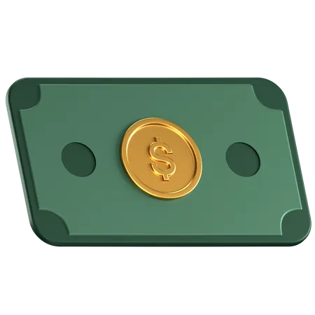 Dólar  3D Icon