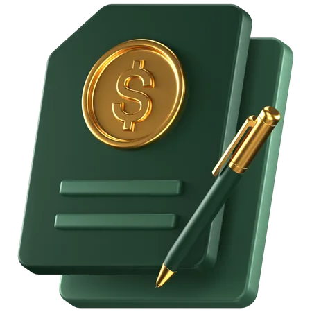 Dólar  3D Icon