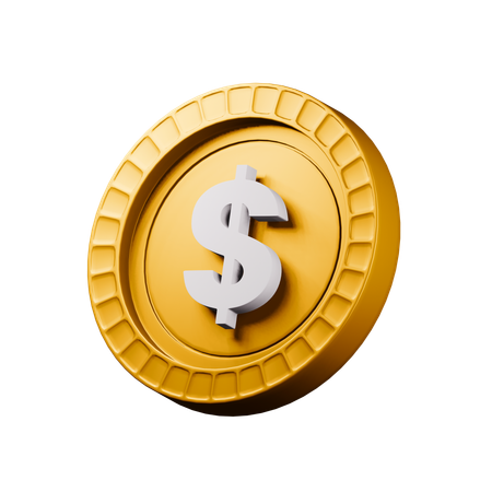 Dólar americano  3D Icon