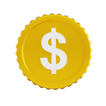 Dólar americano  3D Icon