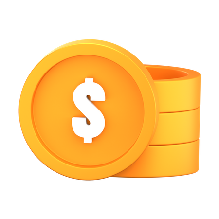 Dólar en efectivo  3D Icon