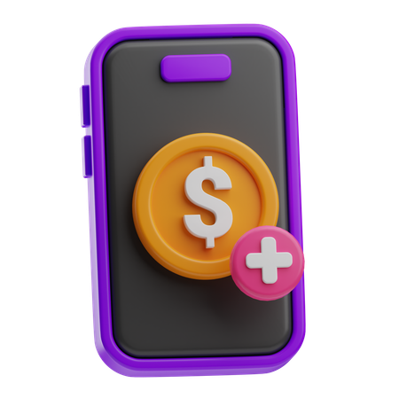 Dolar en linea  3D Icon