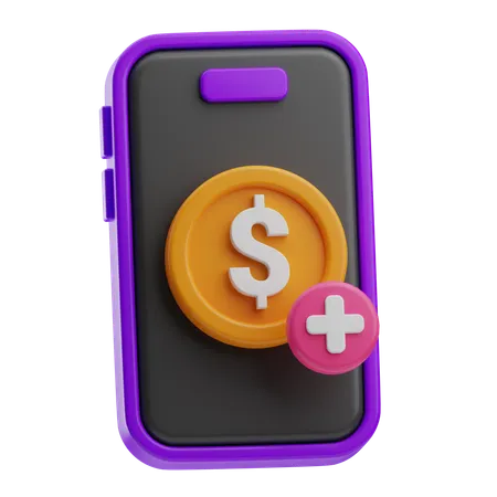 Dolar en linea  3D Icon