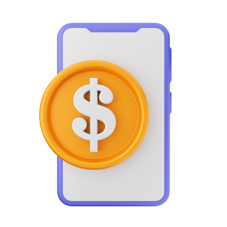 Dolar en linea  3D Icon