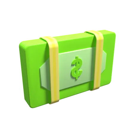 Dolares  3D Icon