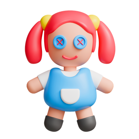 Doll  3D Icon