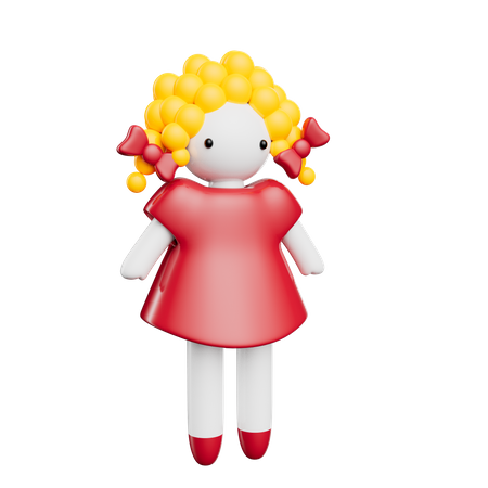 Doll  3D Icon