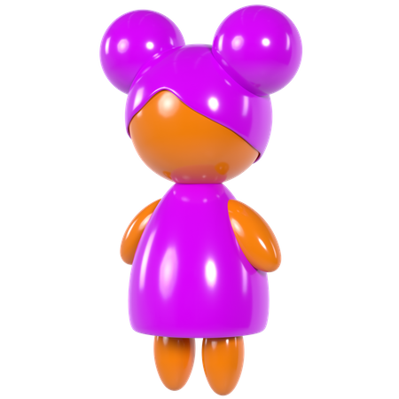 Doll  3D Icon