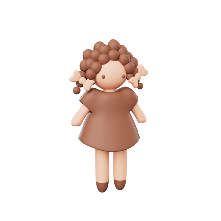 Doll  3D Icon