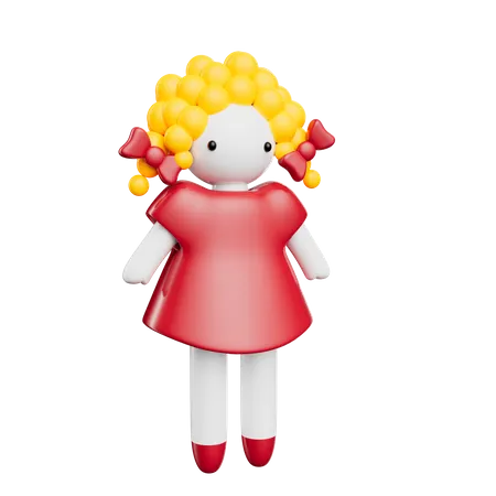Doll  3D Icon