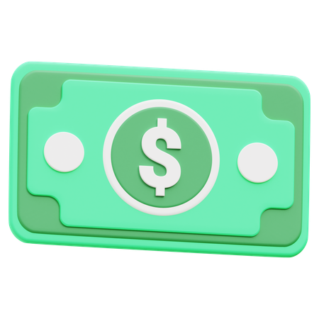 Dollar  3D Icon