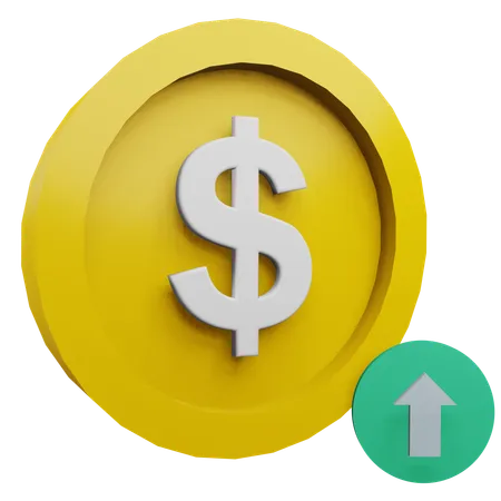 Dollar  3D Icon