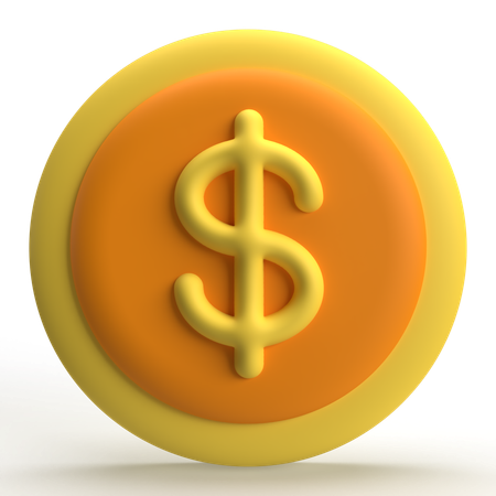 Dollar  3D Icon