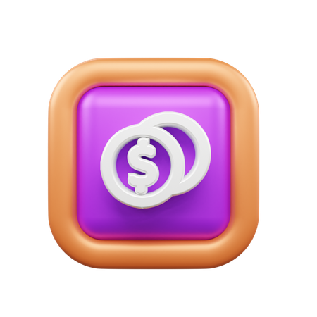 Dollar  3D Icon