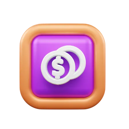 Dollar  3D Icon