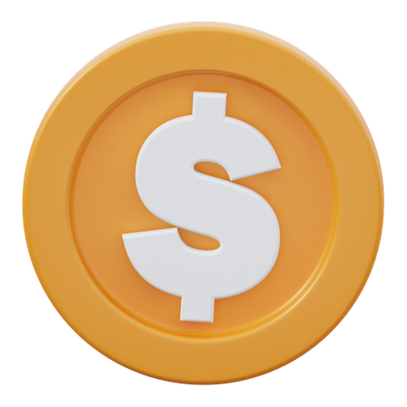 Dollar  3D Icon