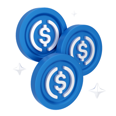 Dollar  3D Icon