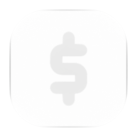 달러  3D Icon