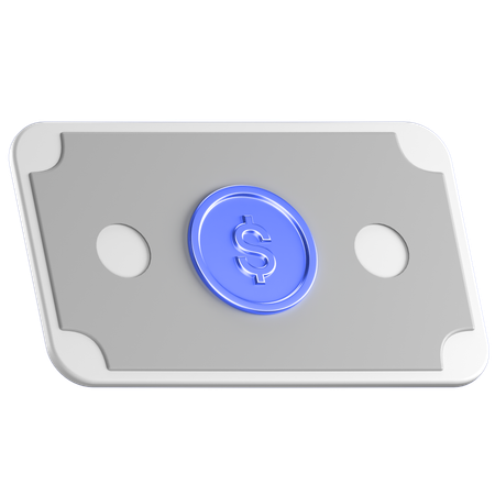 Dollar  3D Icon